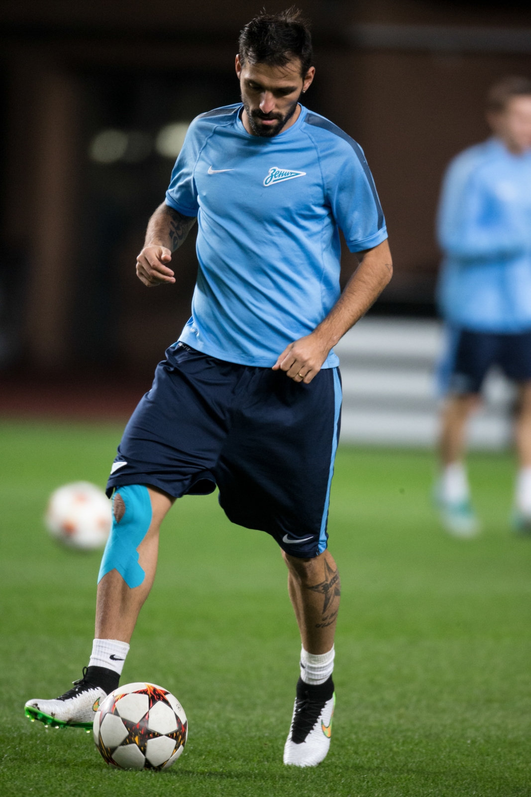 Тренировка «Зенита» перед матчем Лиги чемпионов УЕФА 2014/15, «Монако» — «Зенит»