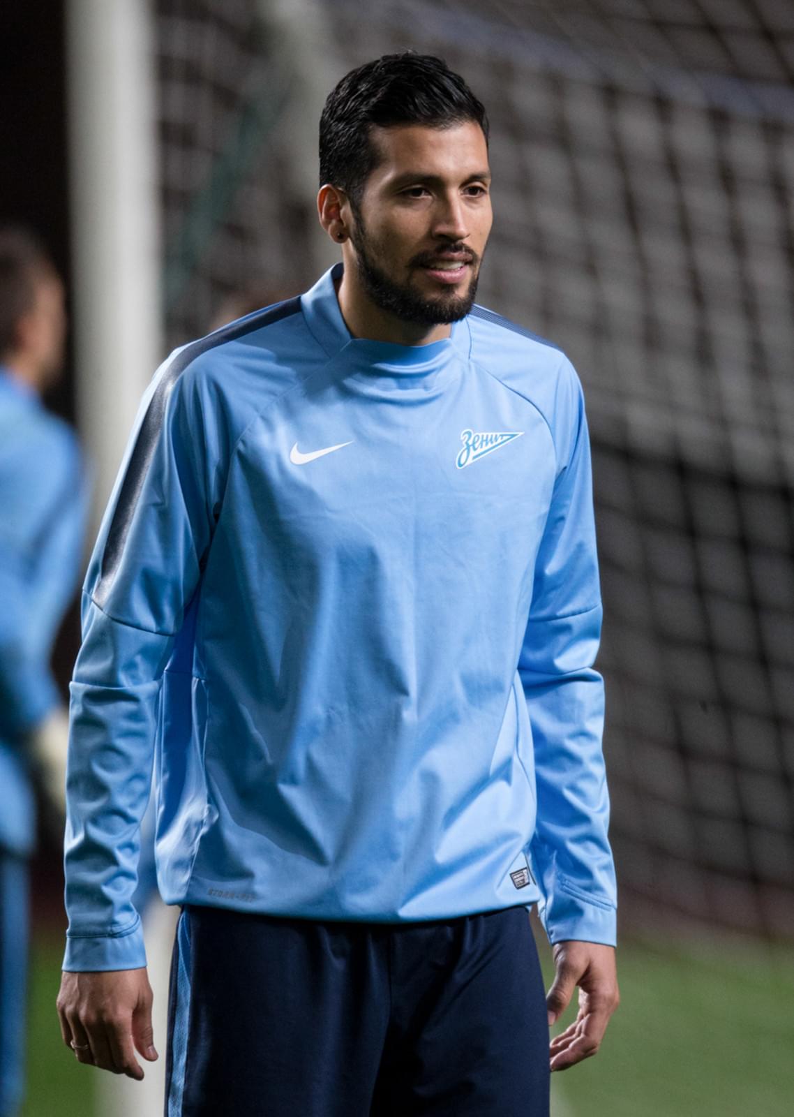 Тренировка «Зенита» перед матчем Лиги чемпионов УЕФА 2014/15, «Монако» — «Зенит»