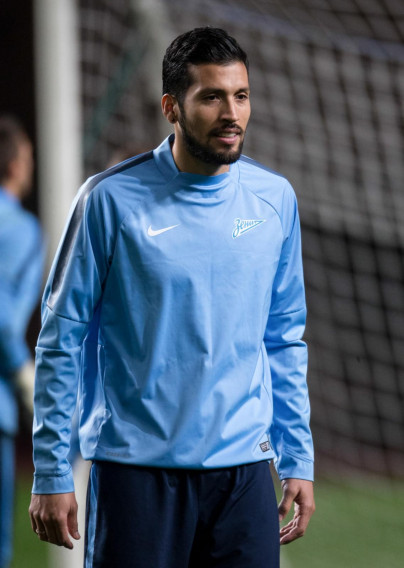 Тренировка «Зенита» перед матчем Лиги чемпионов УЕФА 2014/15, «Монако» — «Зенит»