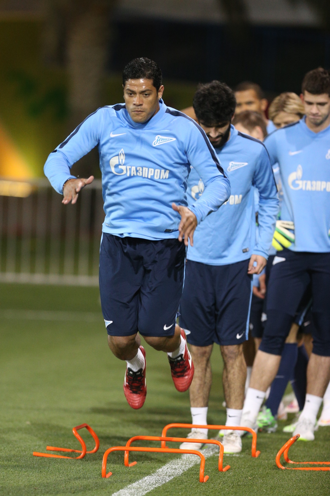 Первая тренировка «Зенита» на сборах в Катаре