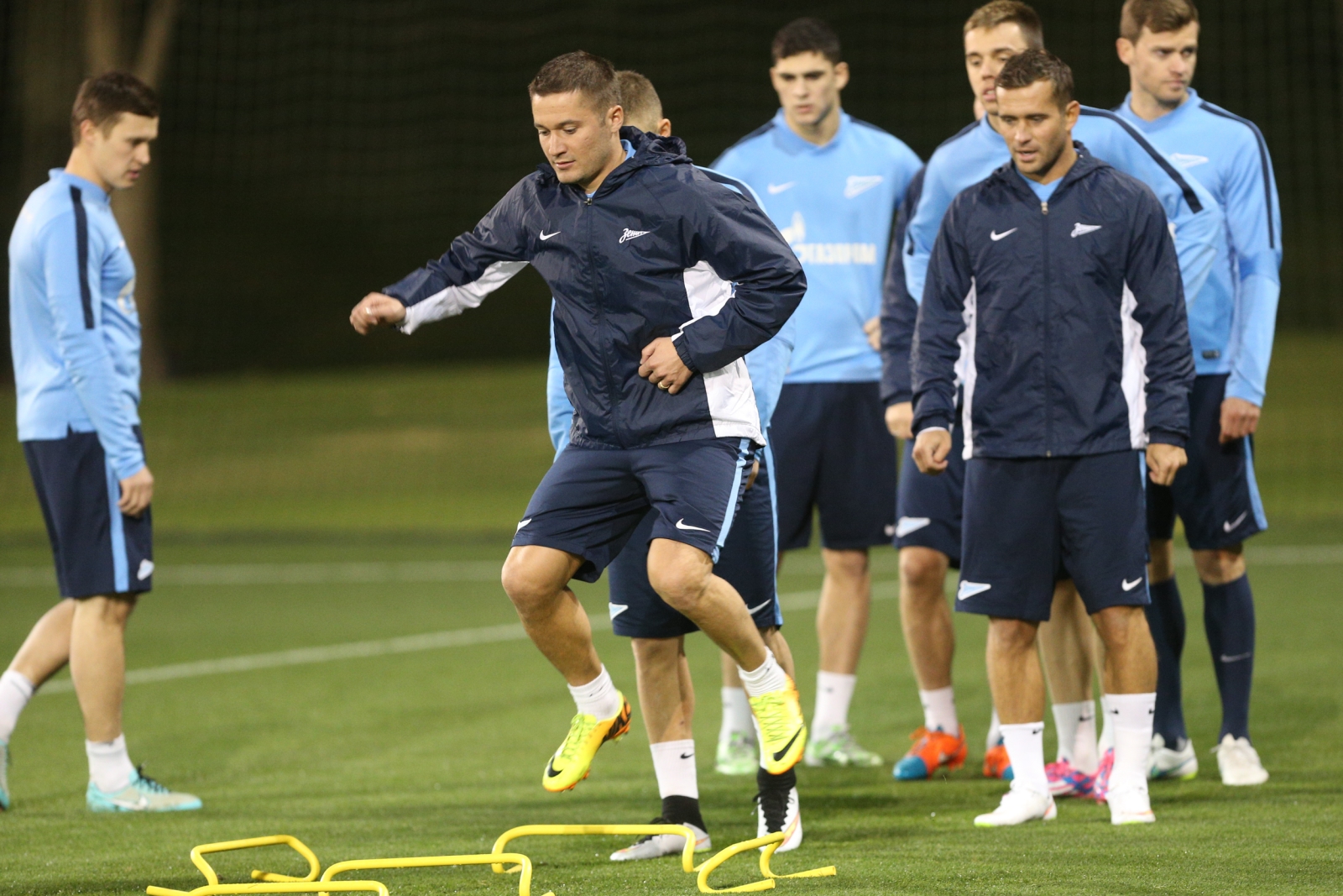 Первая тренировка «Зенита» на сборах в Катаре