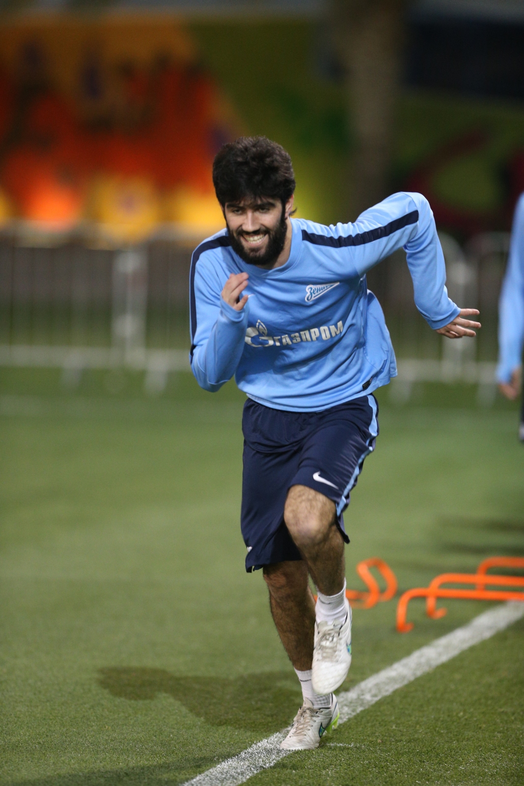 Первая тренировка «Зенита» на сборах в Катаре