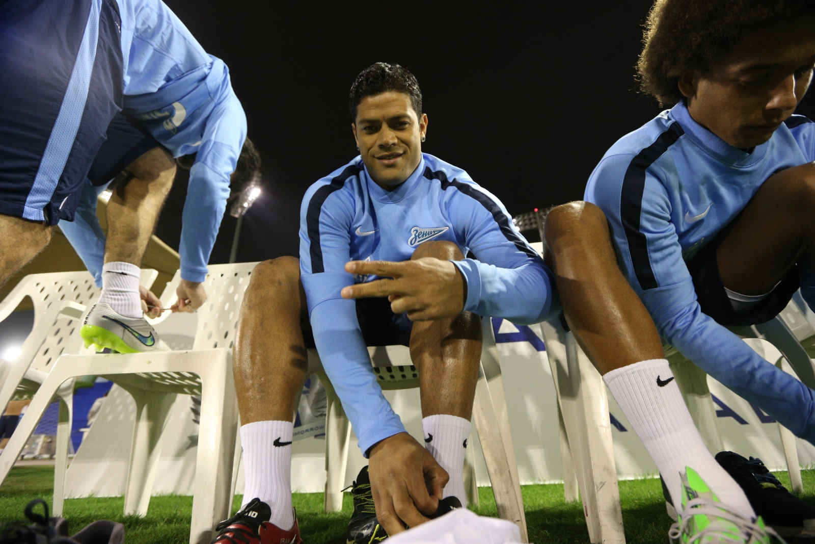 Первая тренировка «Зенита» на сборах в Катаре