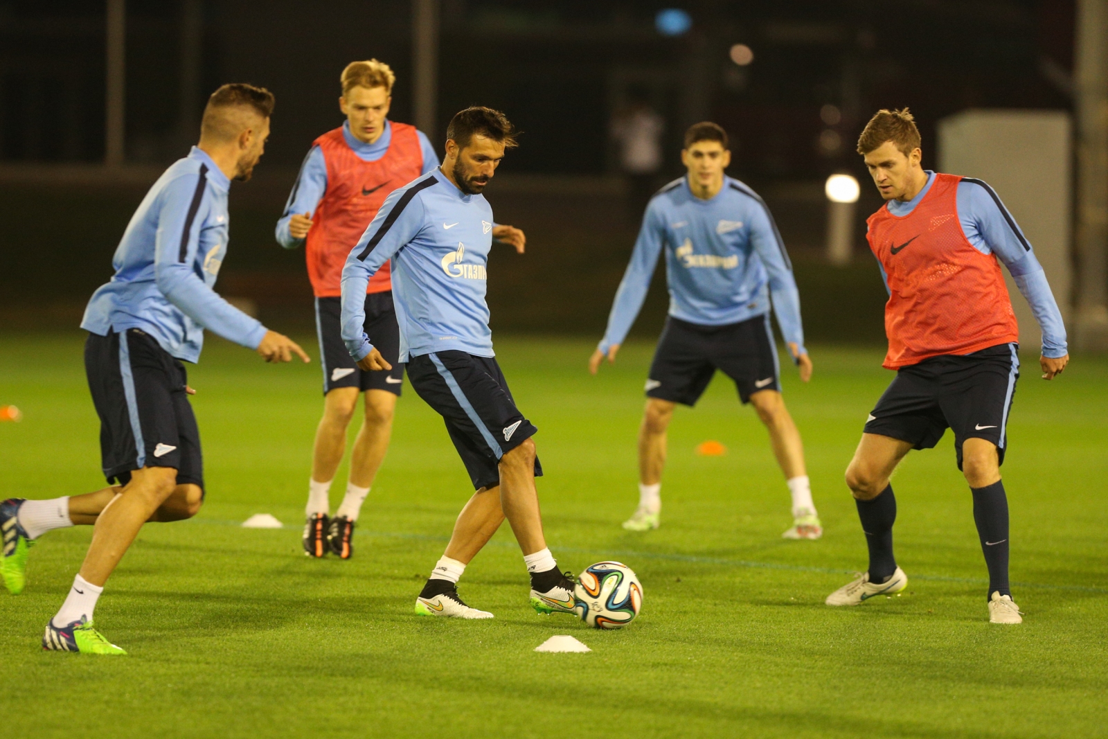 Первая тренировка «Зенита» на сборах в Катаре