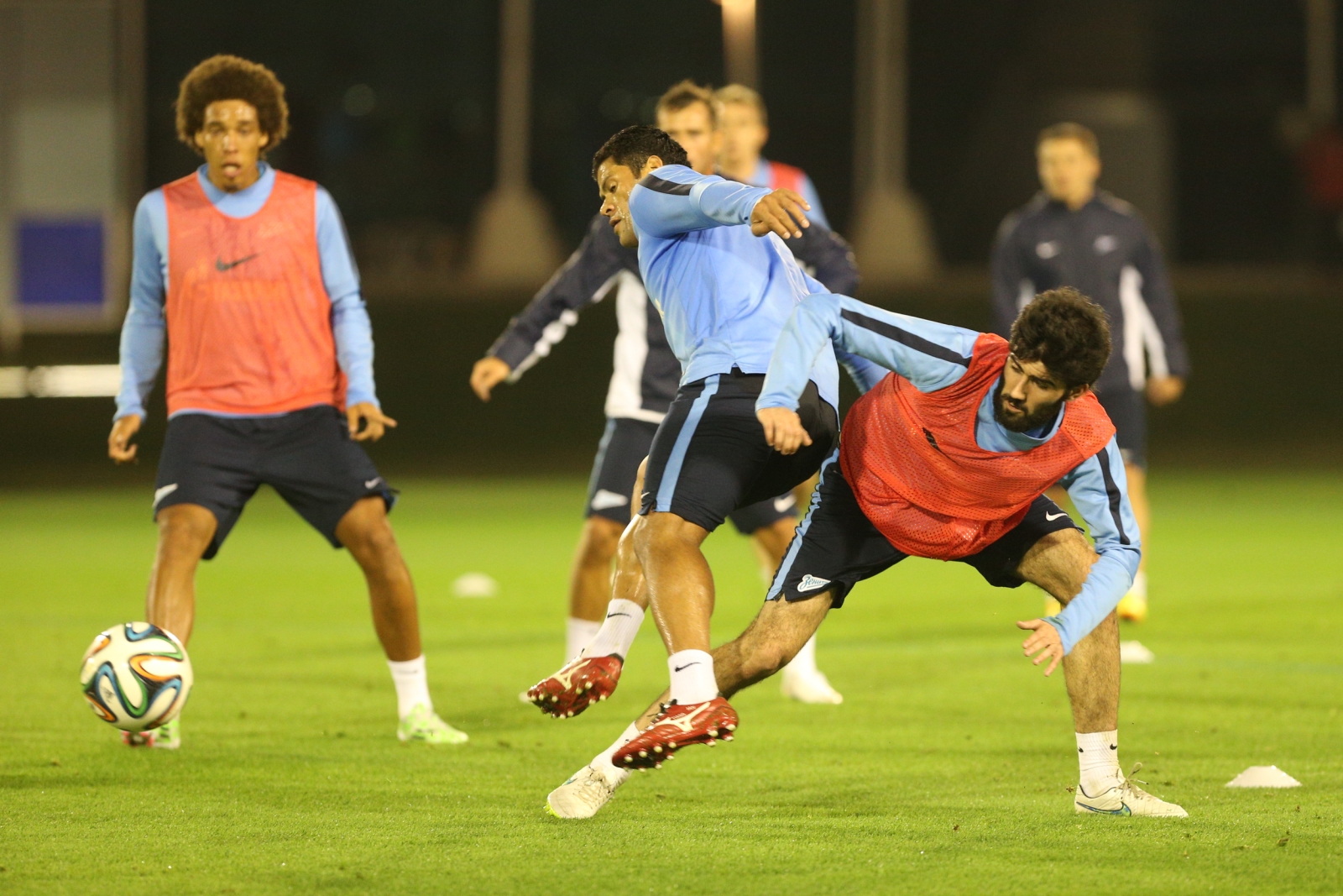 Первая тренировка «Зенита» на сборах в Катаре