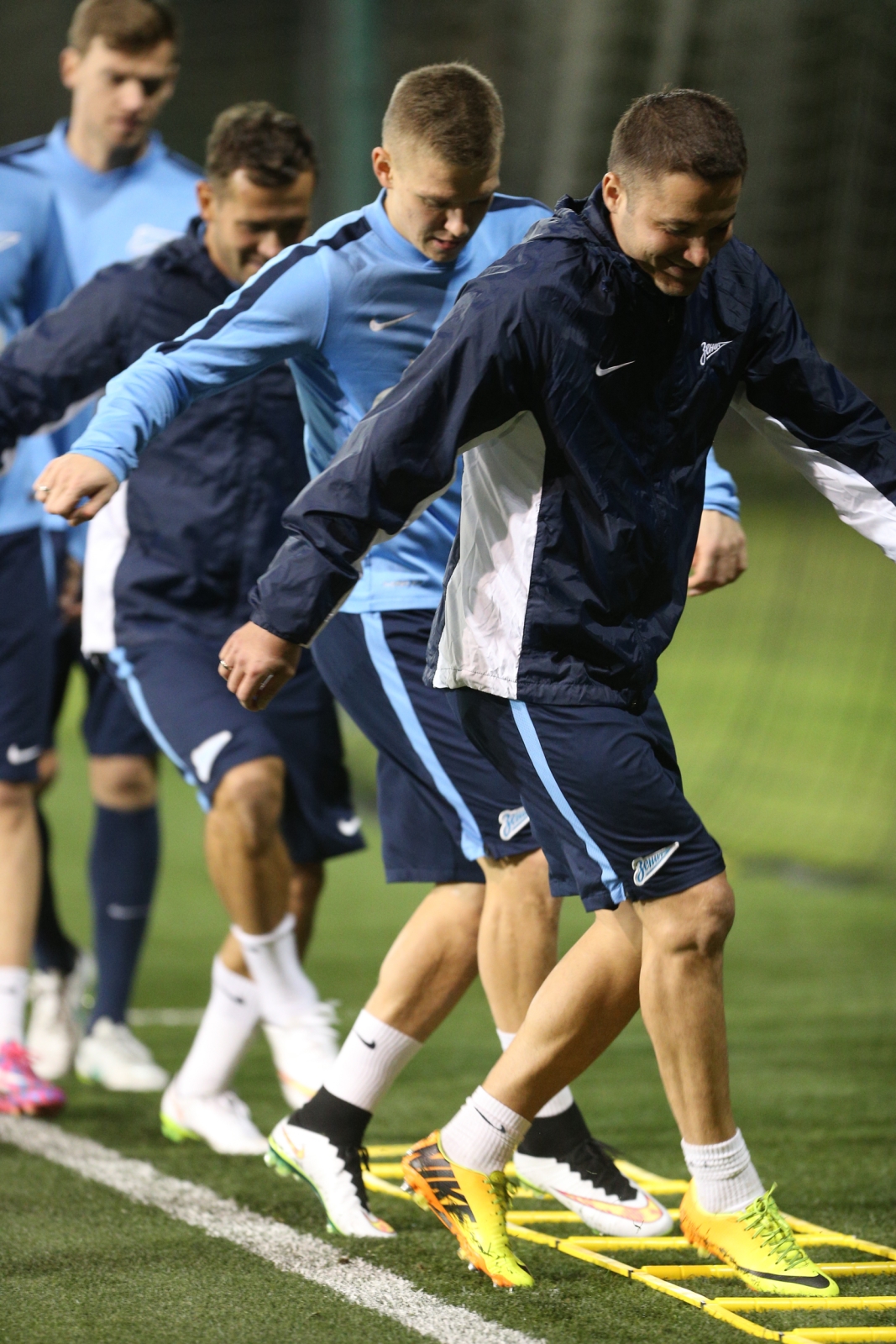 Первая тренировка «Зенита» на сборах в Катаре