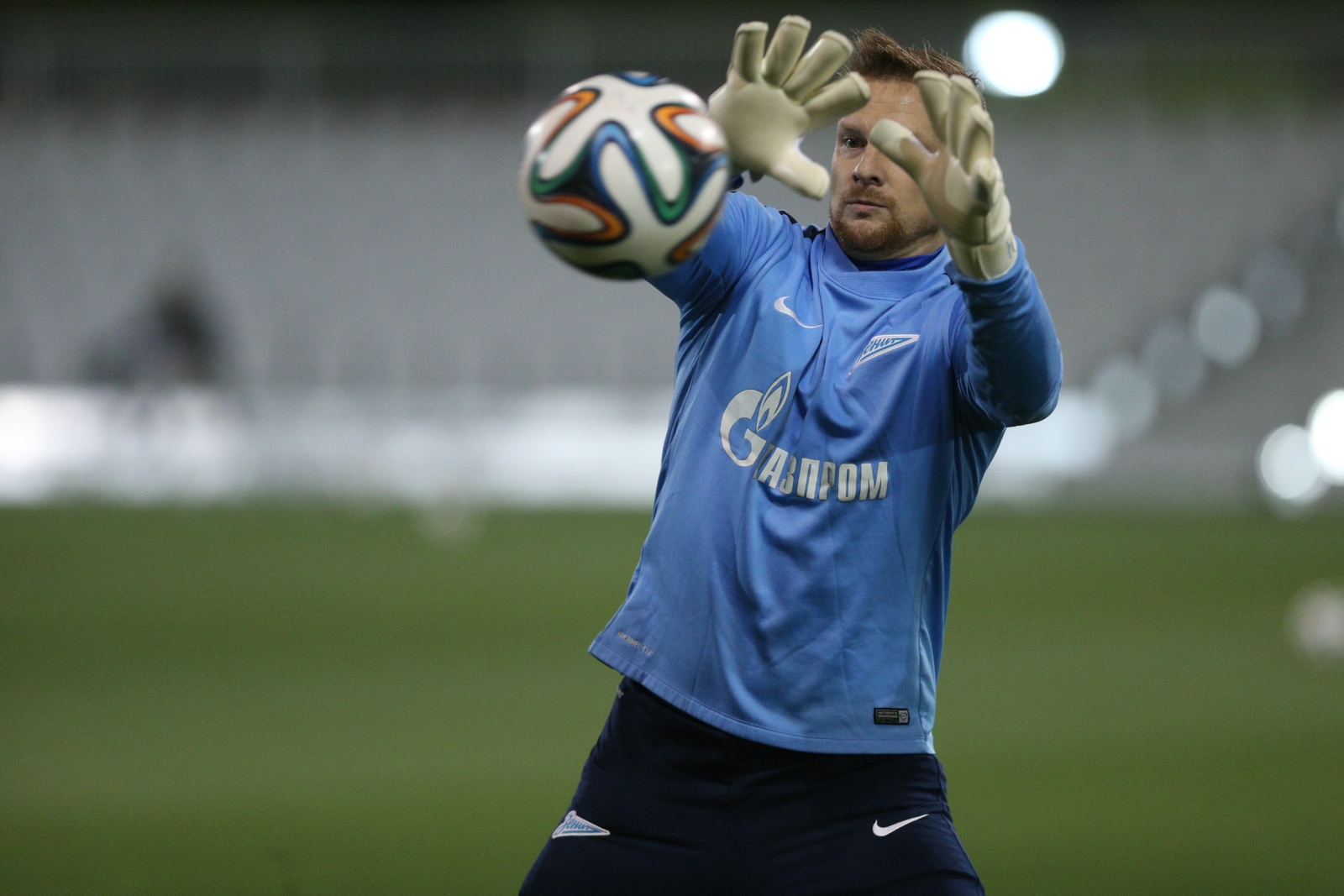 Первая тренировка «Зенита» на сборах в Катаре