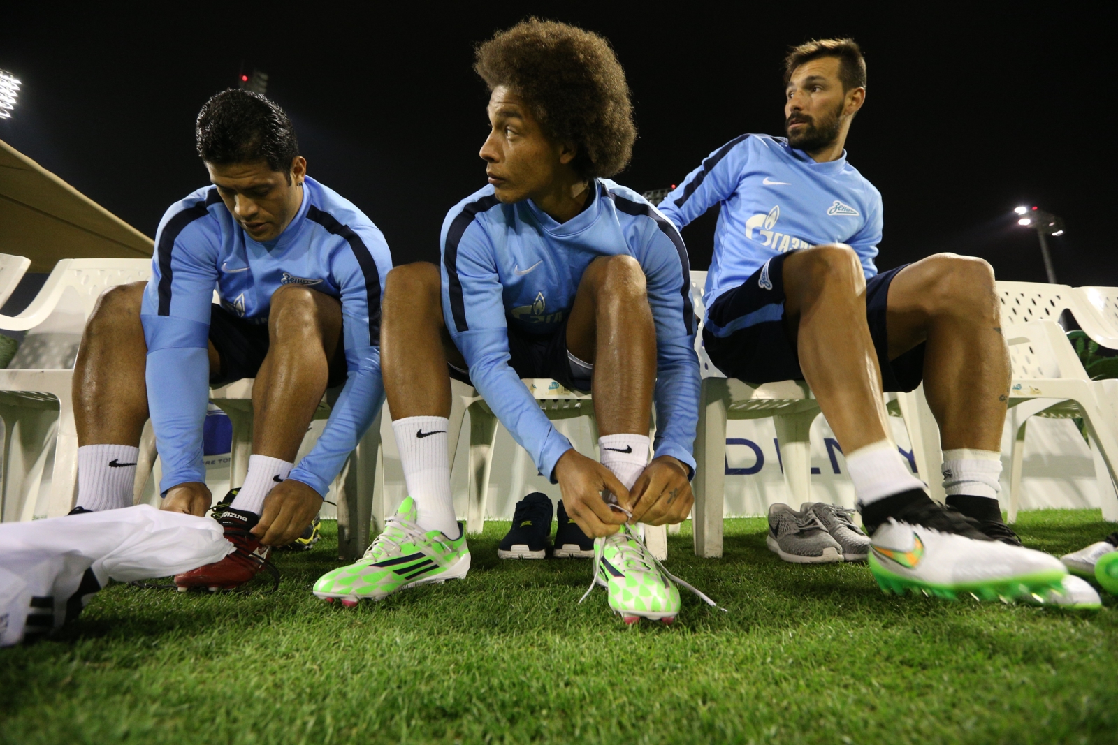 Первая тренировка «Зенита» на сборах в Катаре