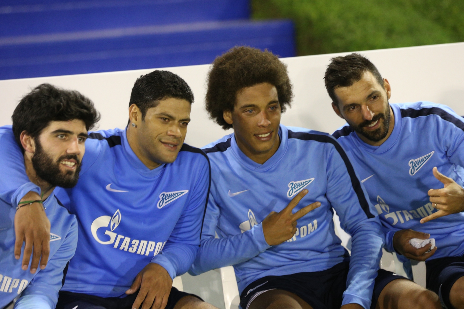 Первая тренировка «Зенита» на сборах в Катаре