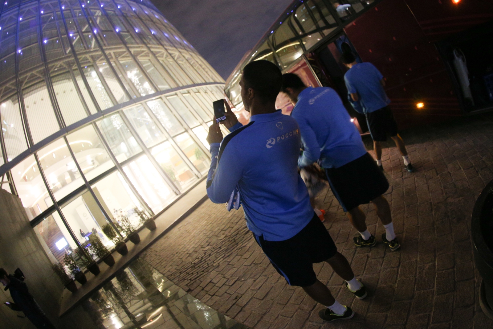 Первая тренировка «Зенита» на сборах в Дохе