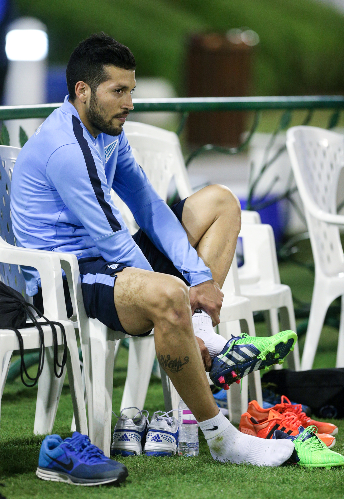 Сборы в Катаре: 12 января, вечерняя тренировка