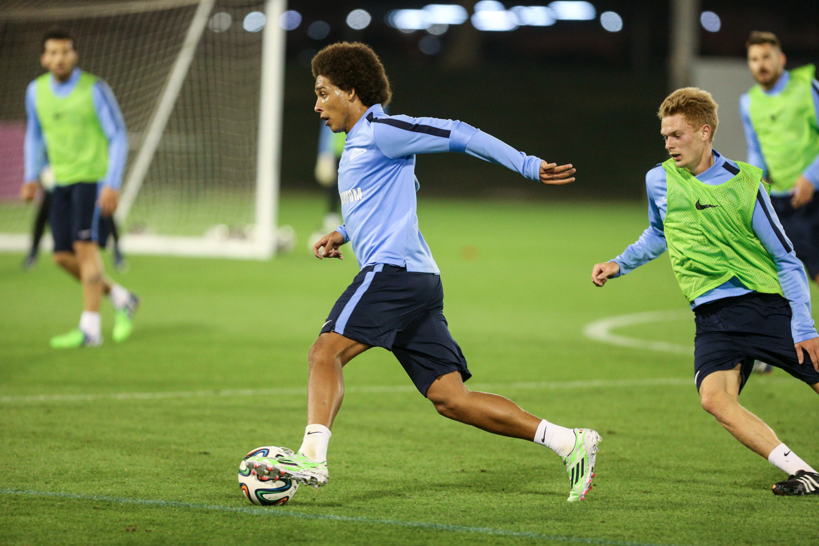 Сборы в Катаре: 12 января, вечерняя тренировка