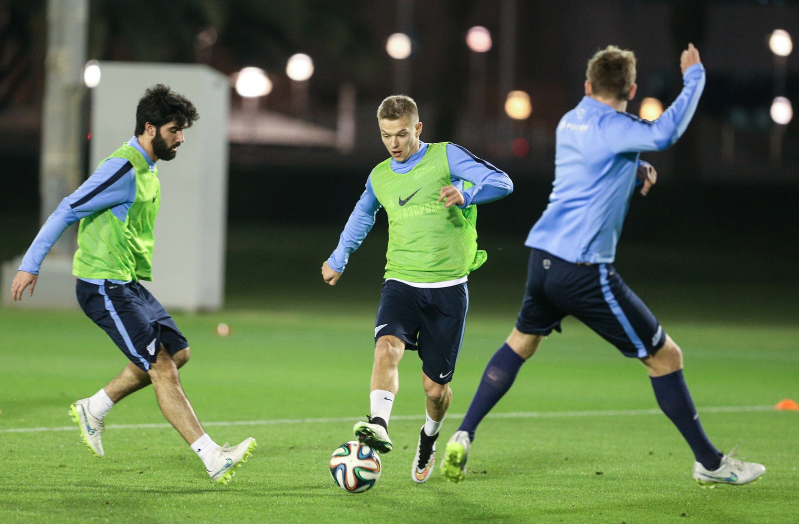 Сборы в Катаре: 12 января, вечерняя тренировка