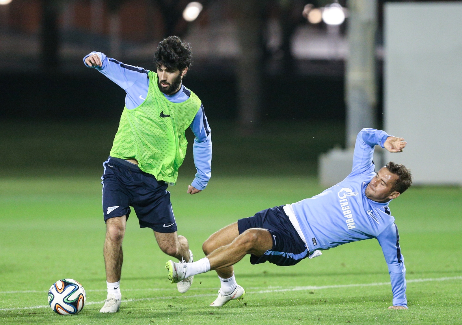 Сборы в Катаре: 12 января, вечерняя тренировка