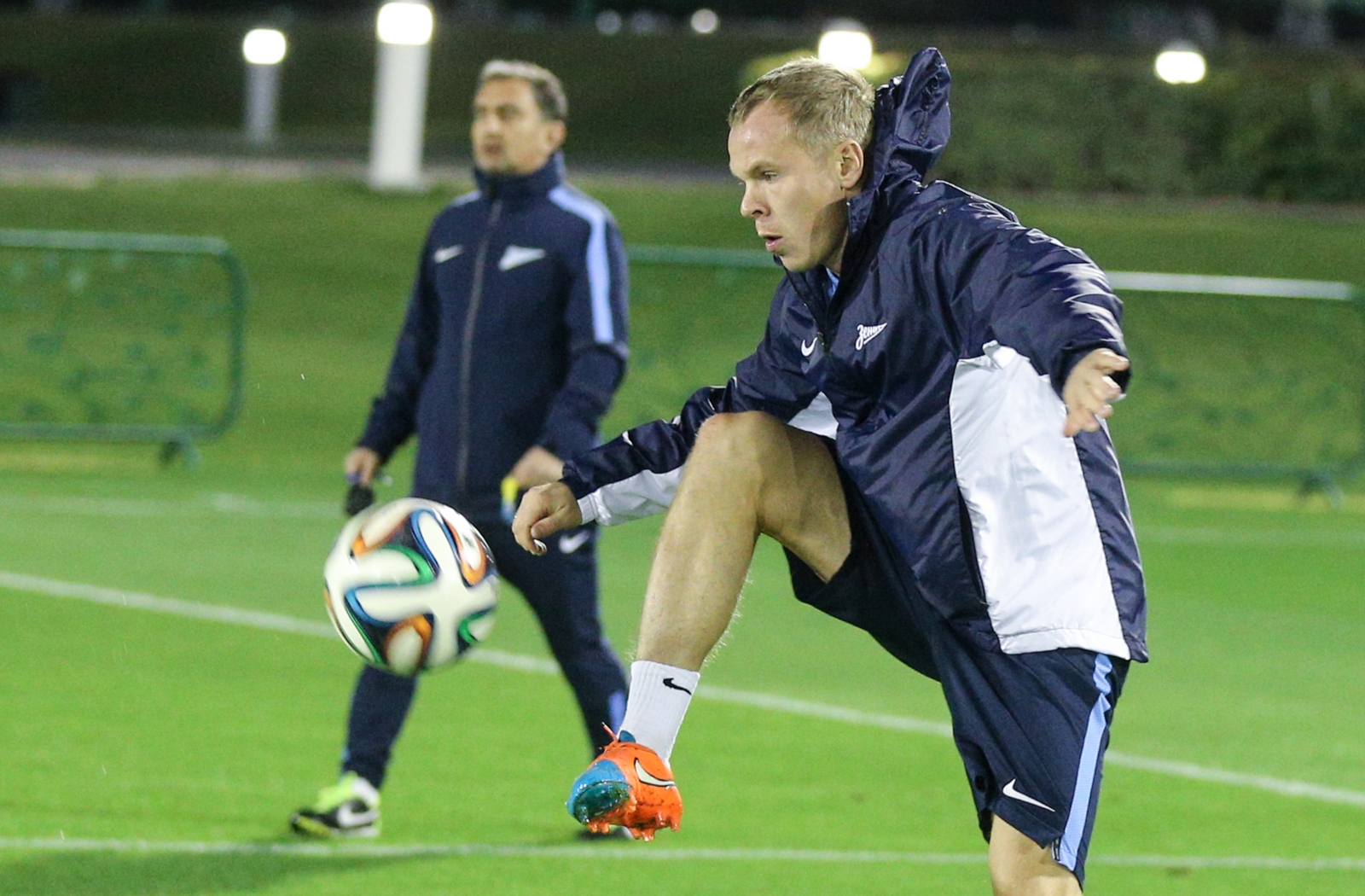 Сборы в Катаре: 12 января, вечерняя тренировка