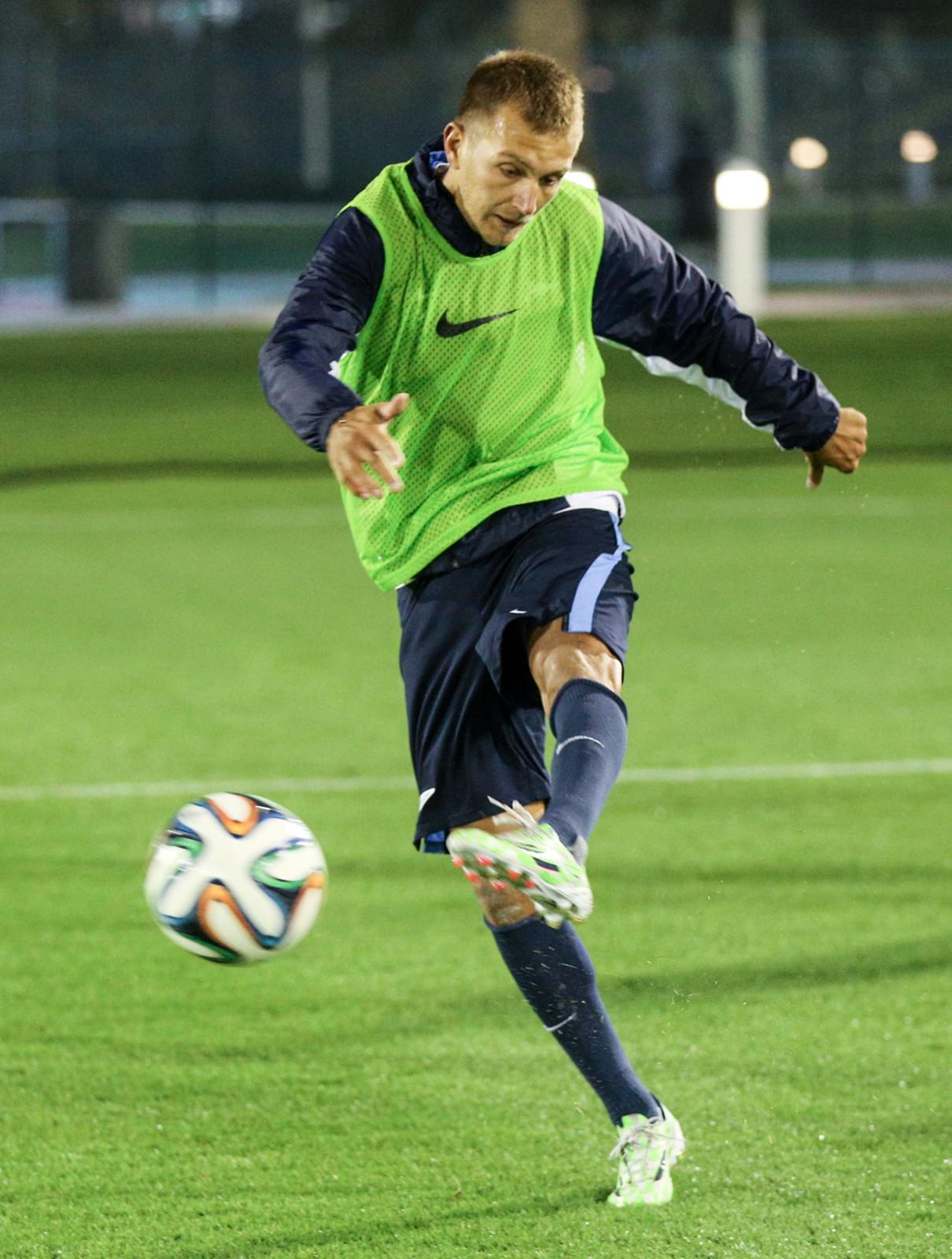 Сборы в Катаре: 12 января, вечерняя тренировка