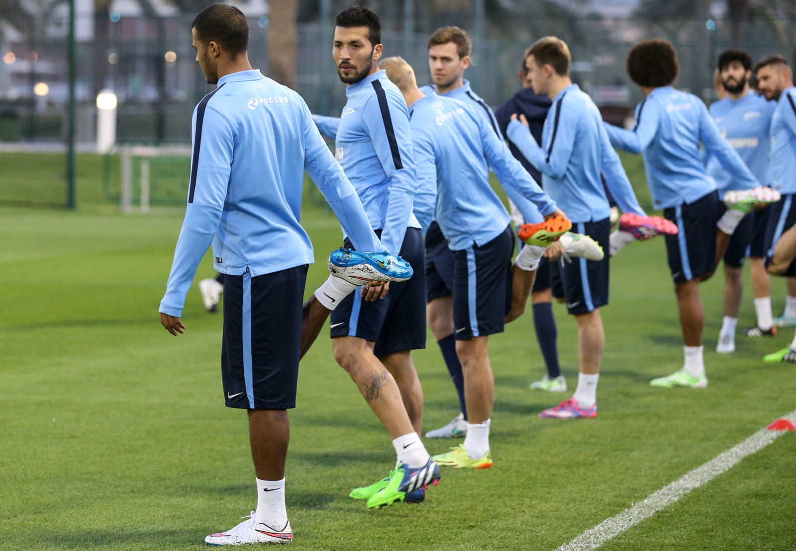 Сборы в Катаре: 12 января, вечерняя тренировка