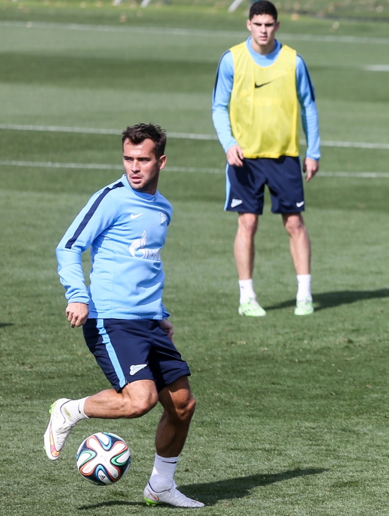 Сборы в Катаре: 13 января, утренняя тренировка