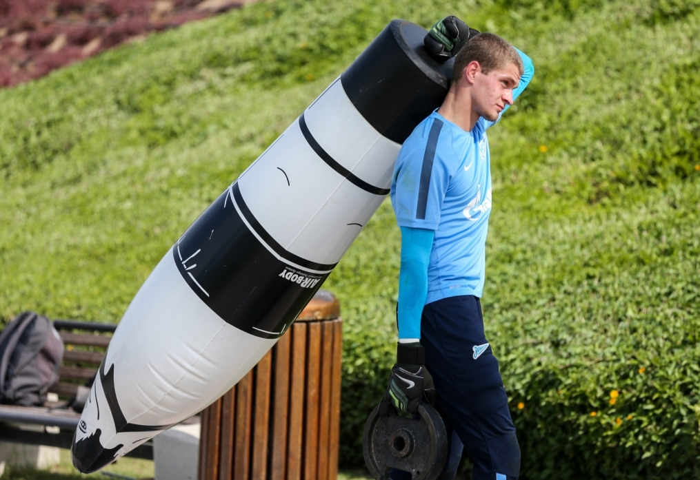 Сборы в Катаре: 13 января, утренняя тренировка