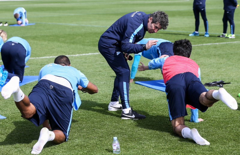 Сборы в Катаре: 13 января, утренняя тренировка