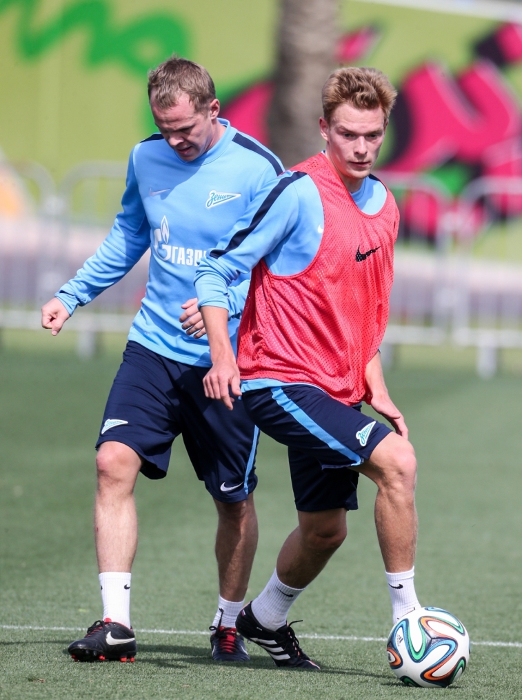 Сборы в Катаре: 13 января, утренняя тренировка