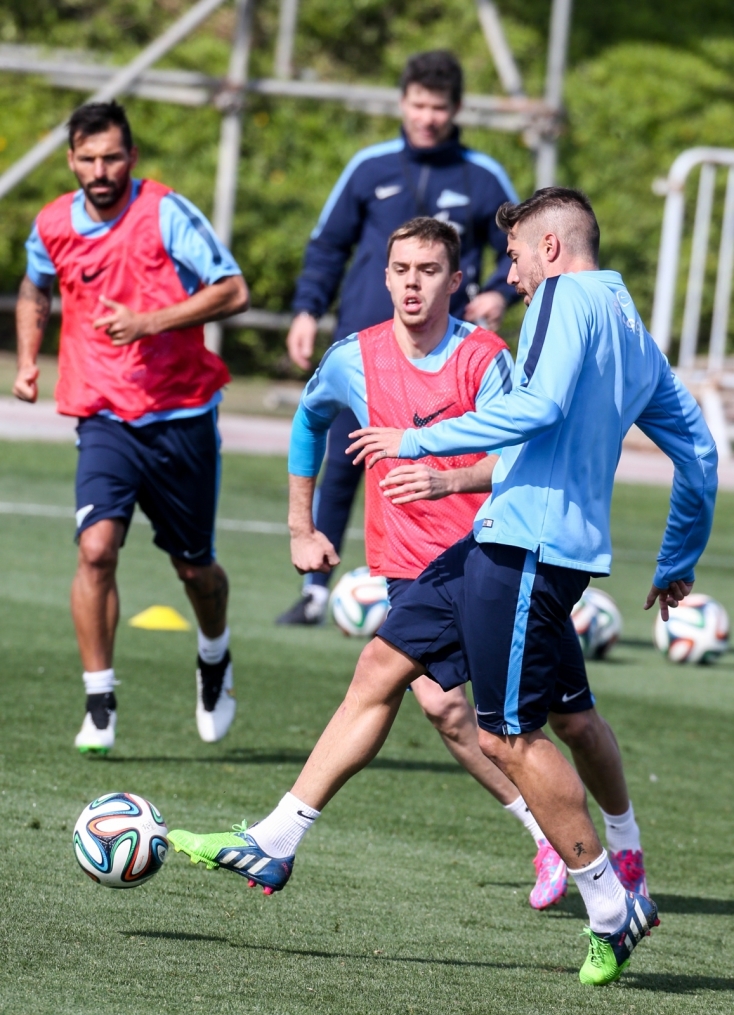 Сборы в Катаре: 13 января, утренняя тренировка