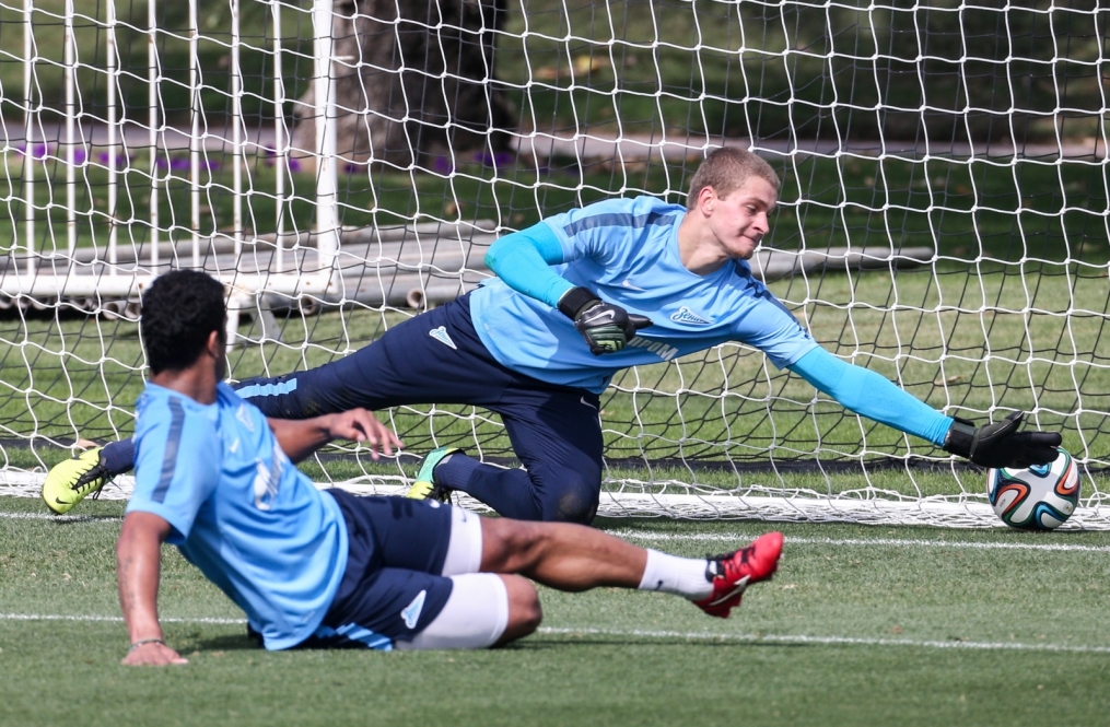 Сборы в Катаре: 13 января, утренняя тренировка