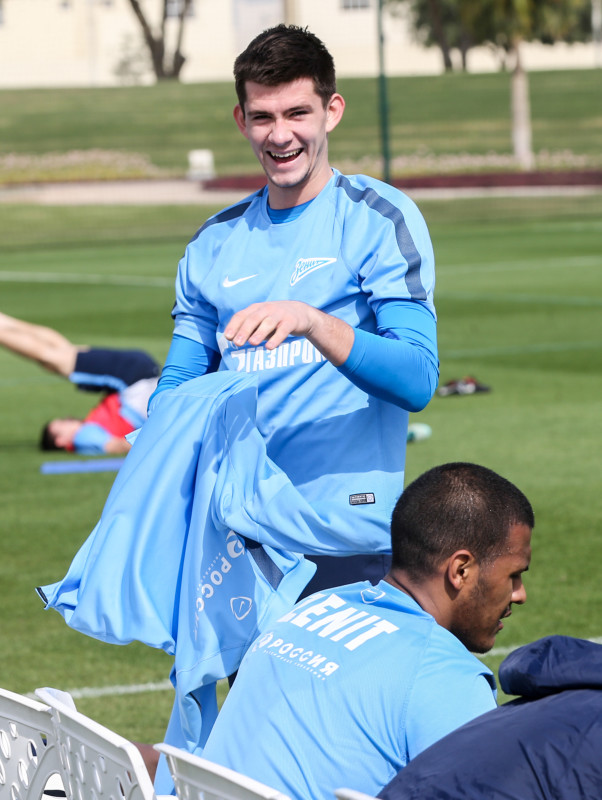 Сборы в Катаре: 13 января, утренняя тренировка