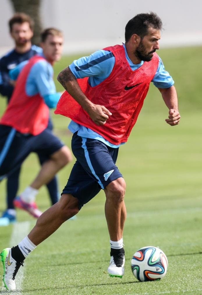 Сборы в Катаре: 13 января, утренняя тренировка