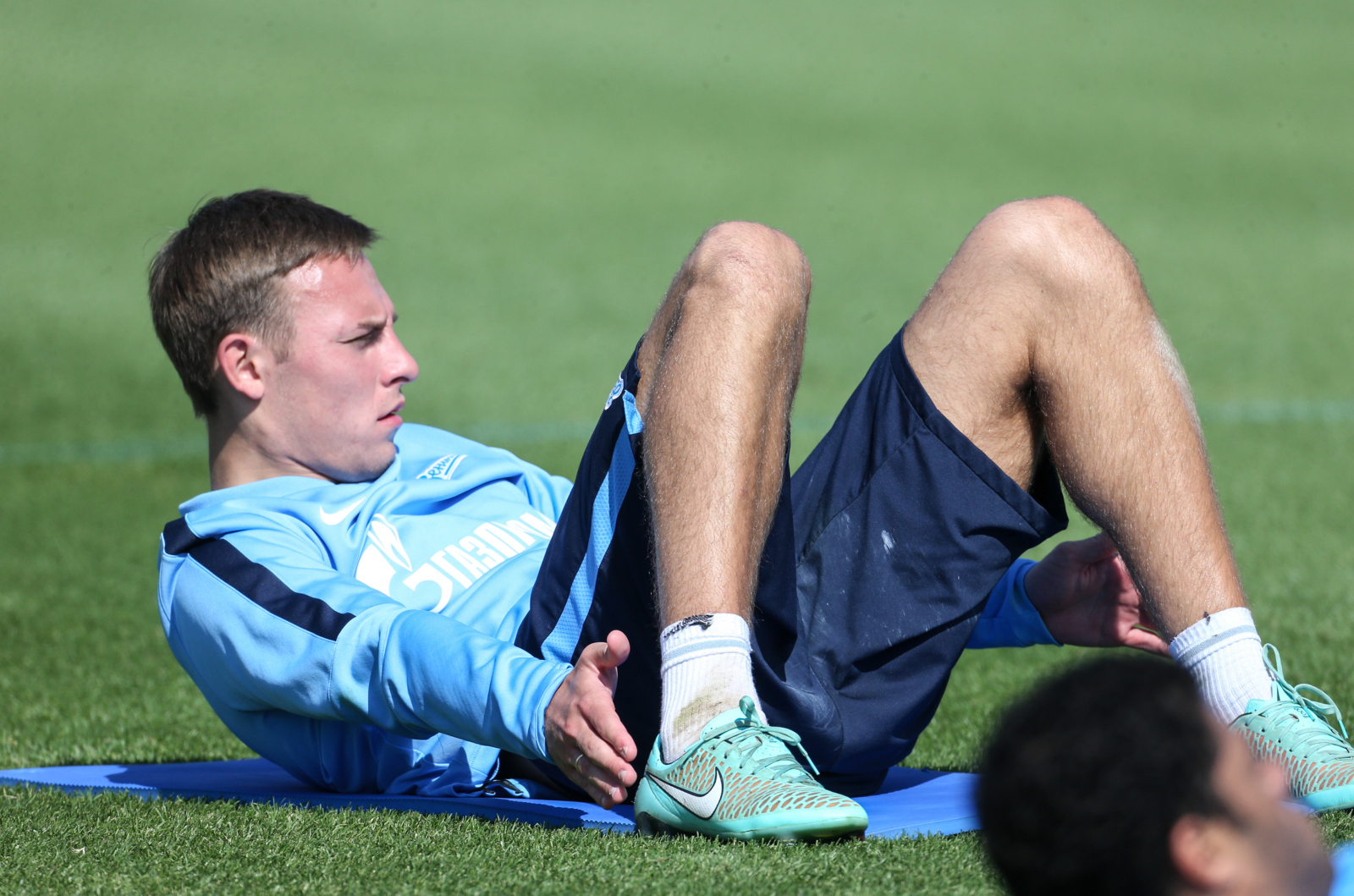 Сборы в Катаре: 14 января, утренняя тренировка