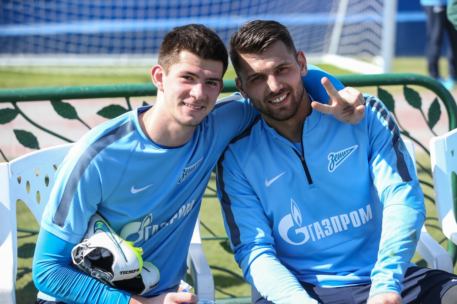 Сборы в Катаре: 14 января, утренняя тренировка