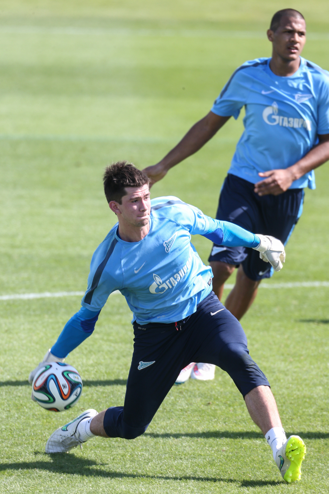 Сборы в Катаре: 14 января, утренняя тренировка