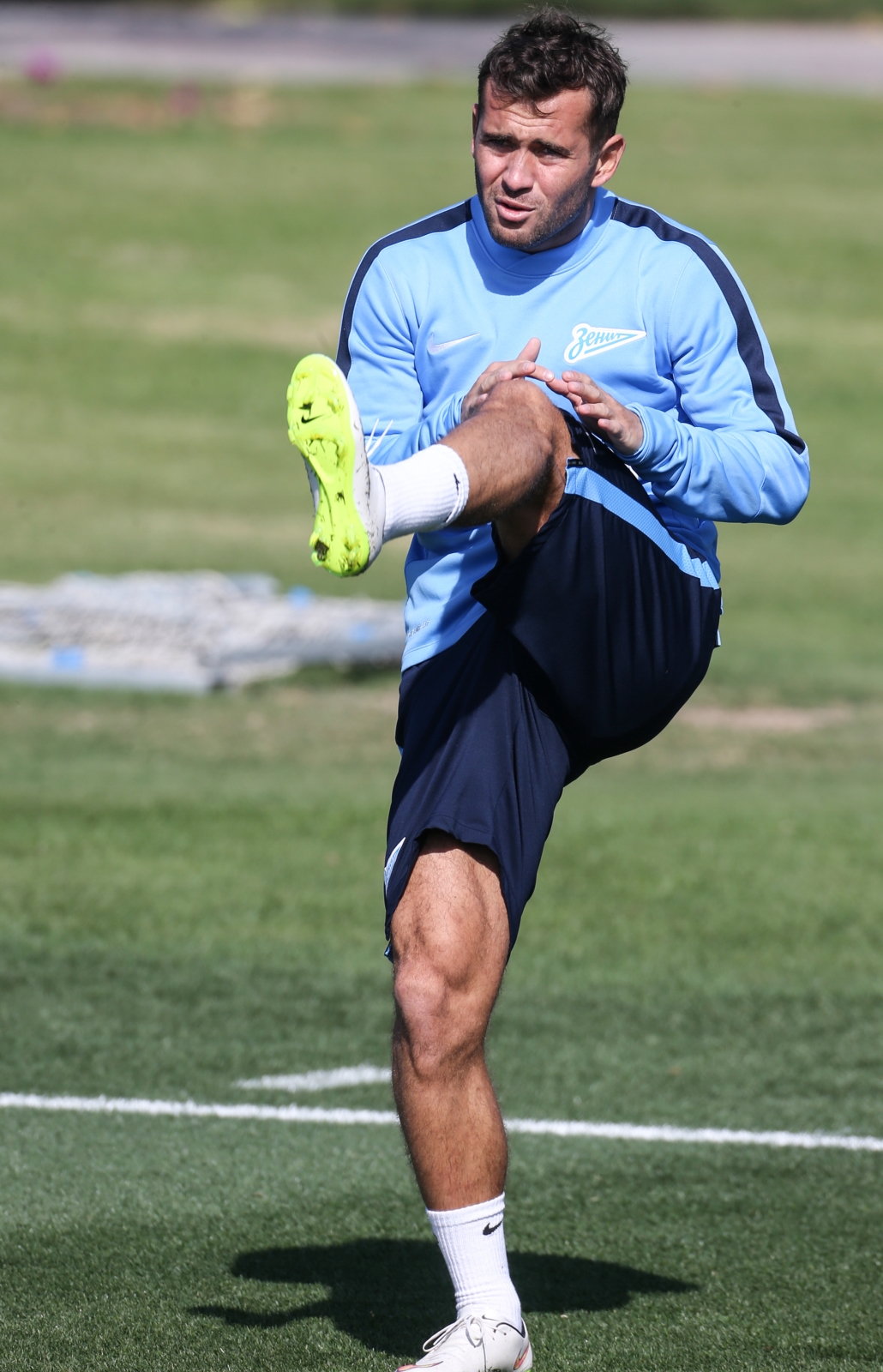 Сборы в Катаре: 14 января, утренняя тренировка