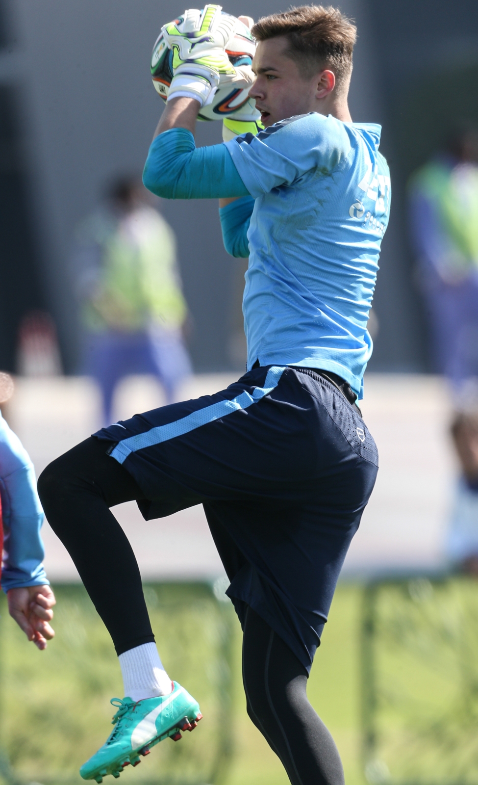 Сборы в Катаре: 14 января, утренняя тренировка