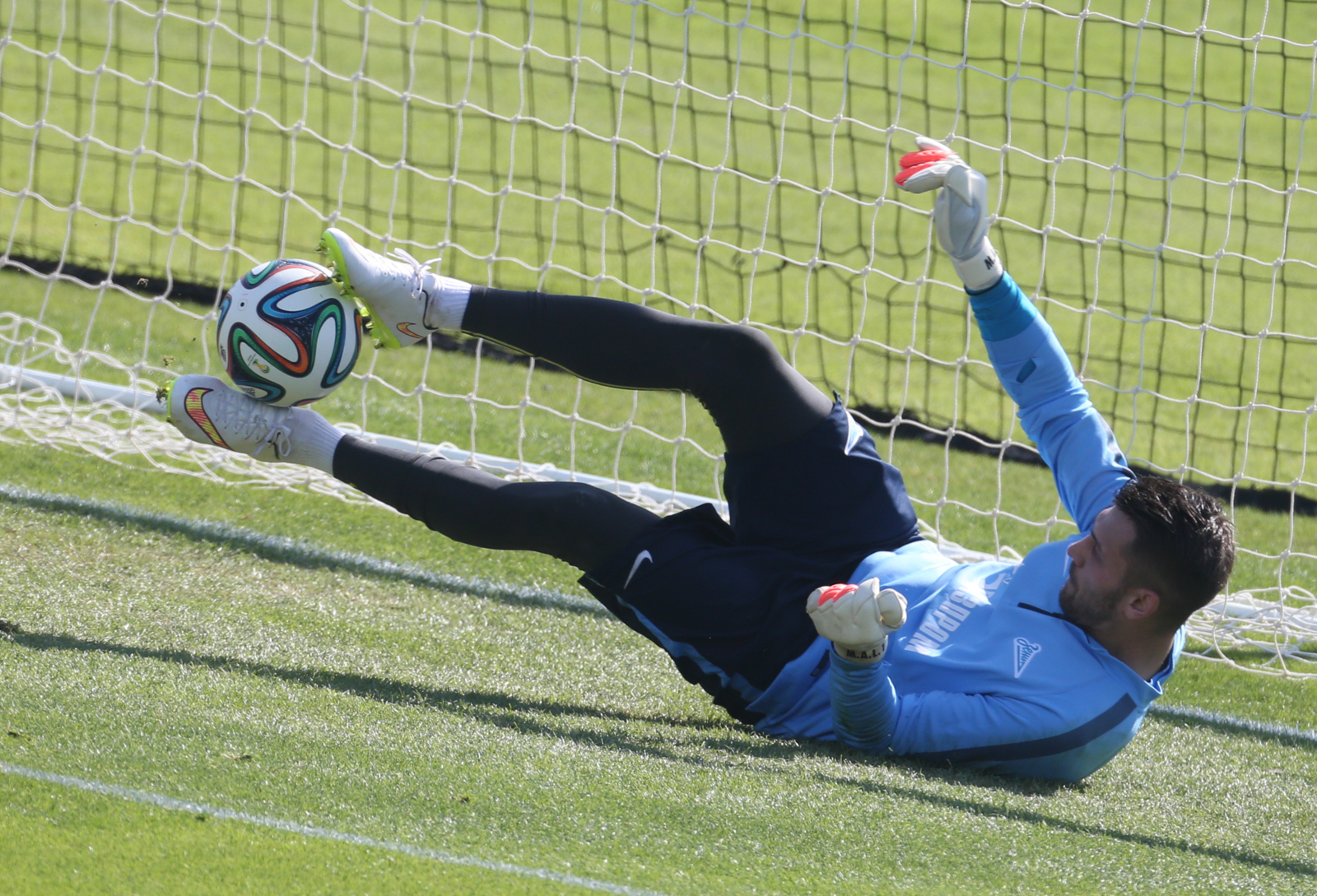 Сборы в Катаре: 14 января, утренняя тренировка