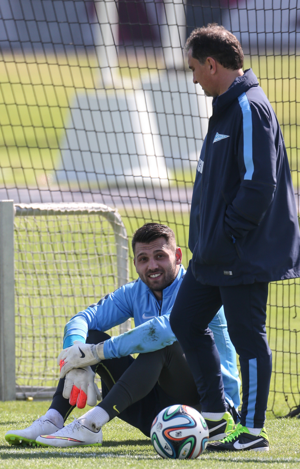 Сборы в Катаре: 14 января, утренняя тренировка