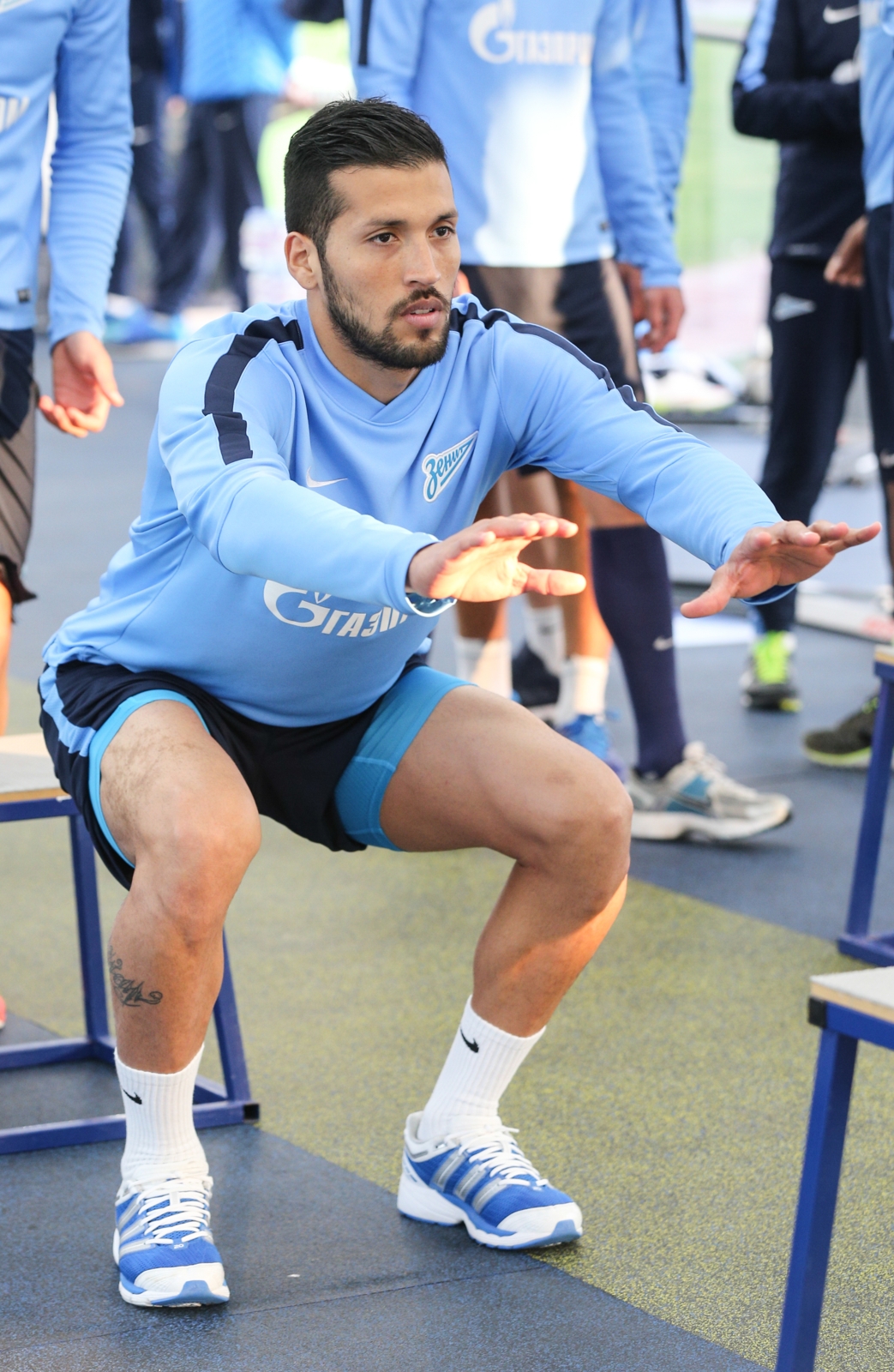 Сборы в Катаре: 14 января, вечерняя тренировка