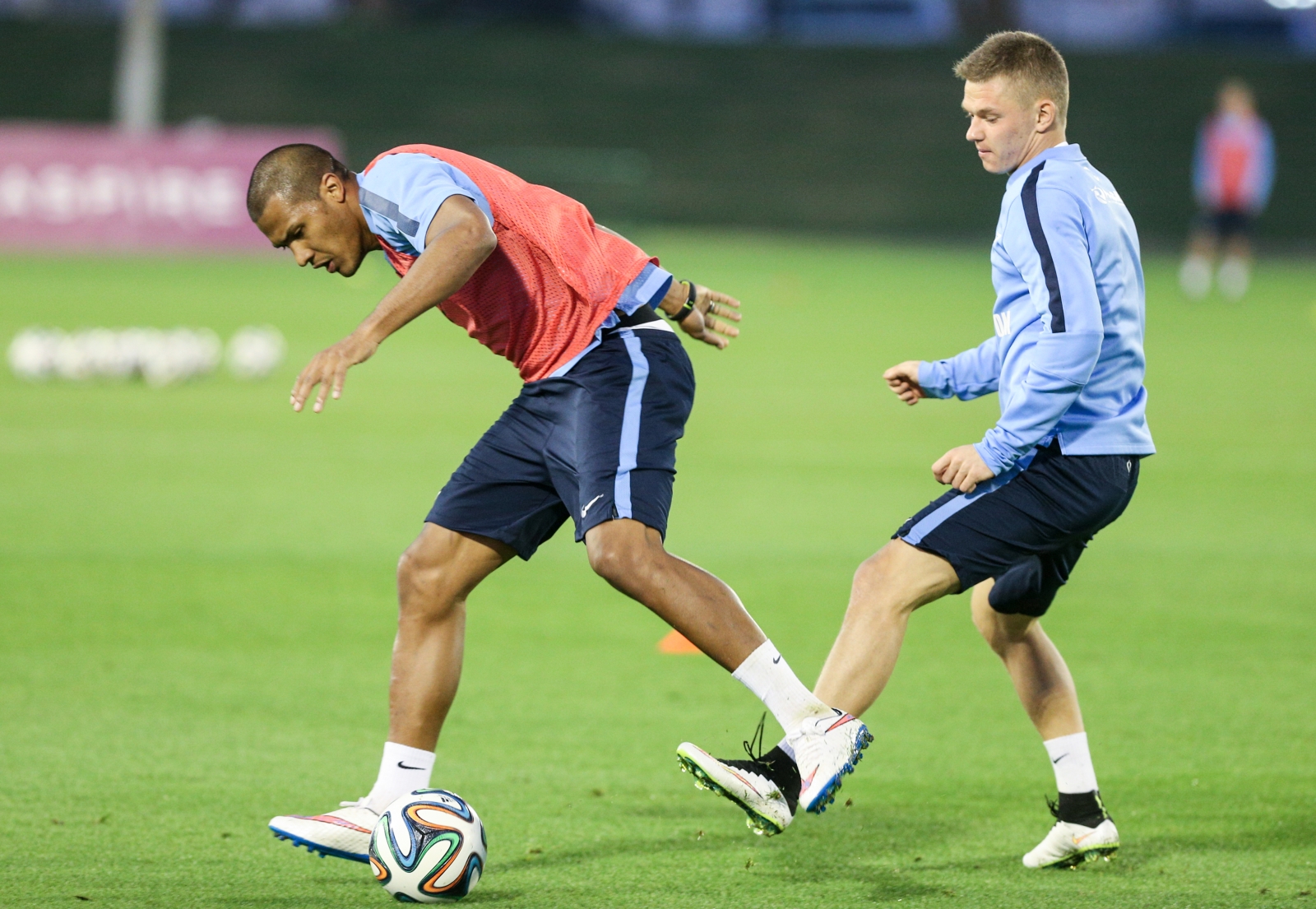 Сборы в Катаре: 14 января, вечерняя тренировка