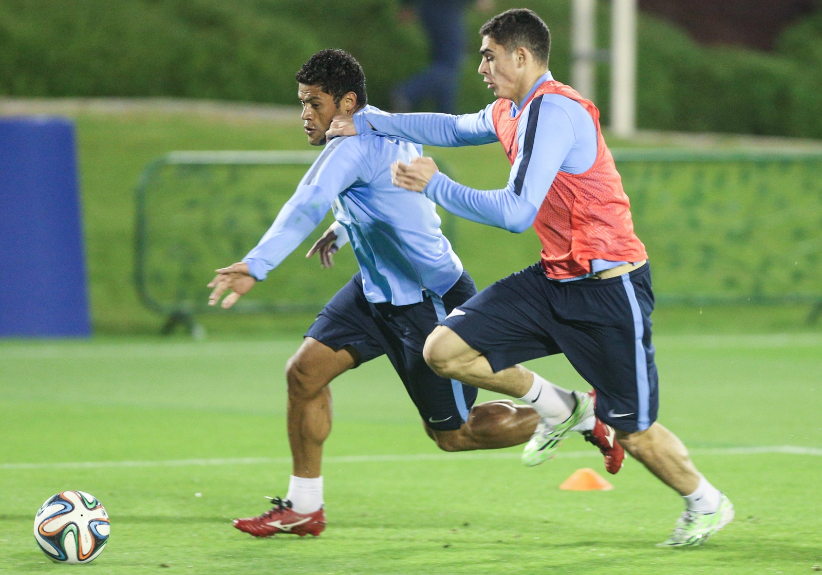 Сборы в Катаре: 14 января, вечерняя тренировка