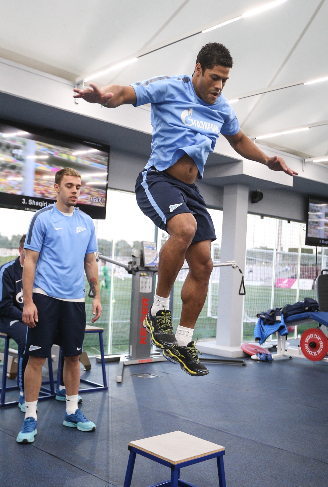 Сборы в Катаре: 14 января, вечерняя тренировка