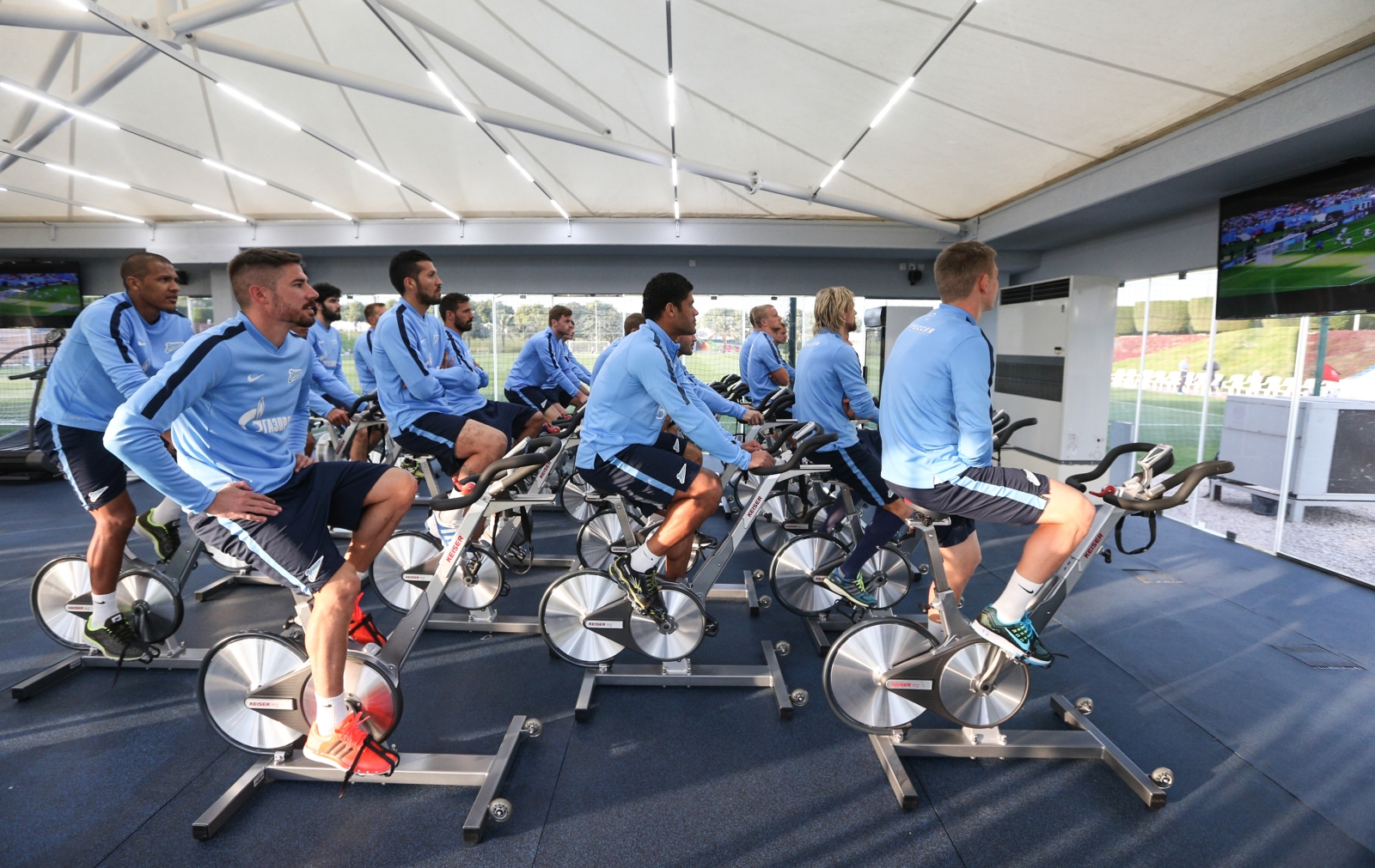 Сборы в Катаре: 14 января, вечерняя тренировка