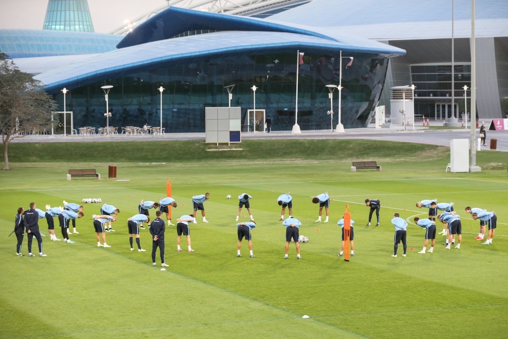 Сборы в Катаре: 15 января, вечерняя тренировка