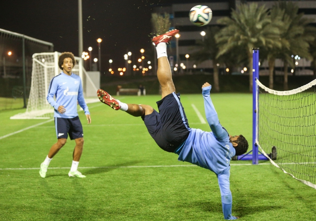 Сборы в Катаре: 15 января, вечерняя тренировка