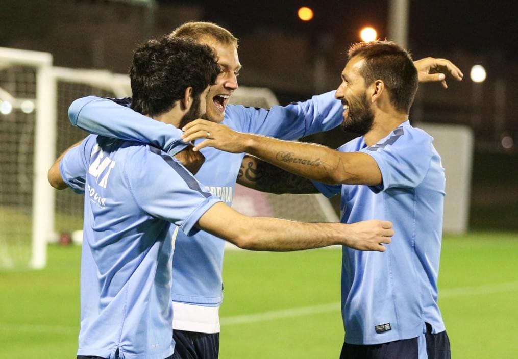 Сборы в Катаре: 15 января, вечерняя тренировка