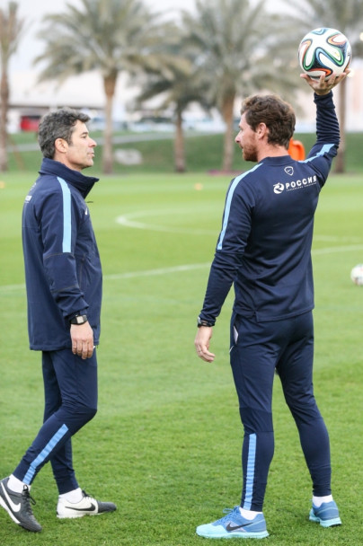 Сборы в Катаре: 15 января, вечерняя тренировка