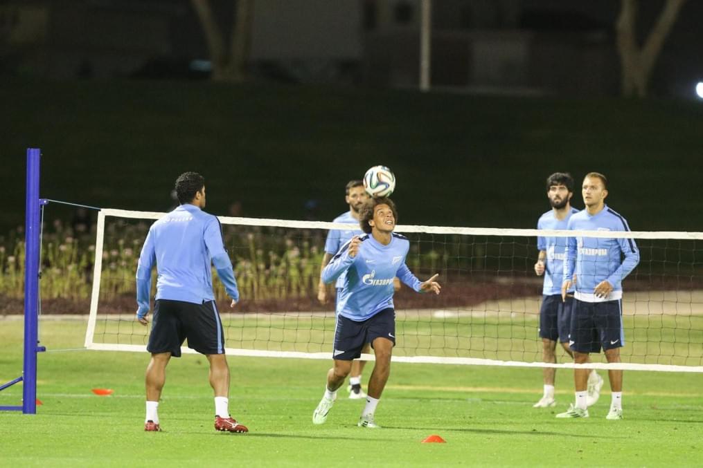 Сборы в Катаре: 15 января, вечерняя тренировка