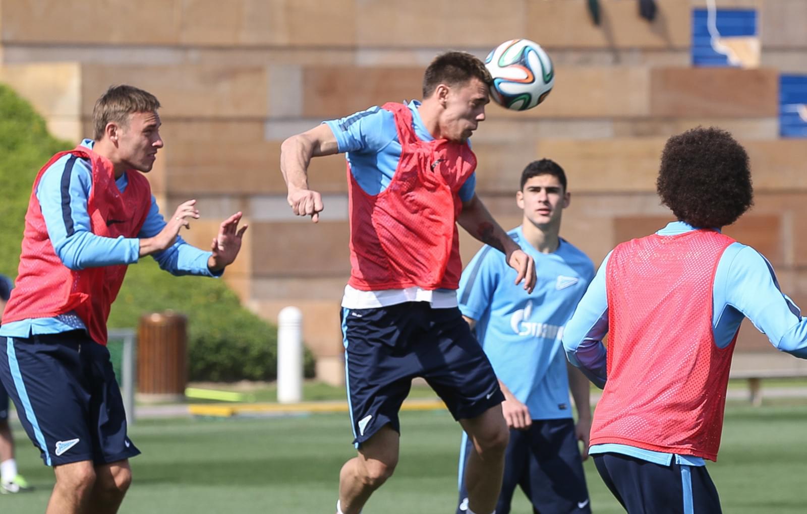 Сборы в Катаре: 16 января, утренняя тренировка