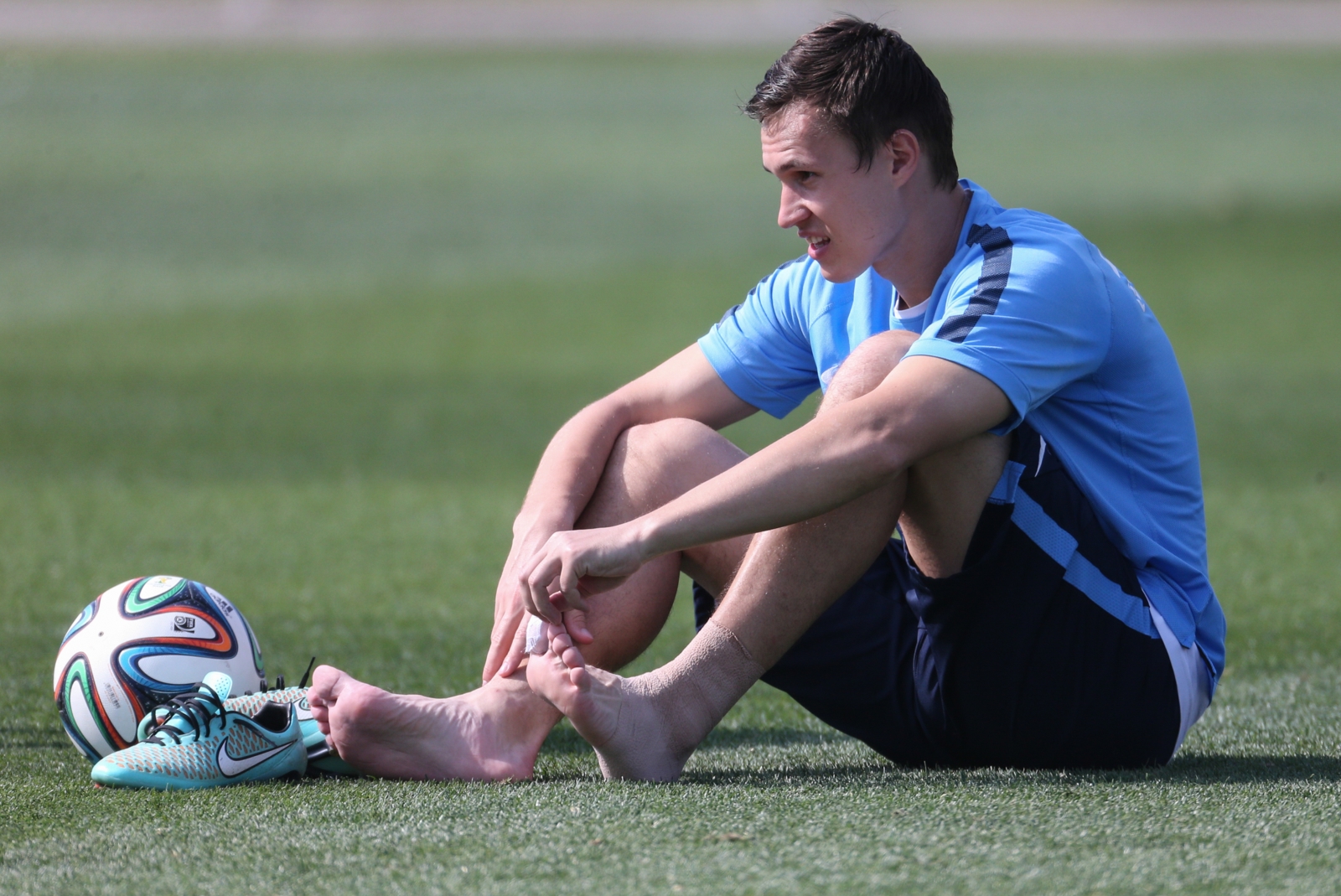 Сборы в Катаре: 16 января, утренняя тренировка