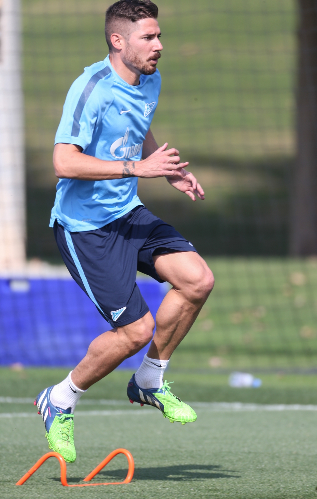 Сборы в Катаре: 16 января, утренняя тренировка