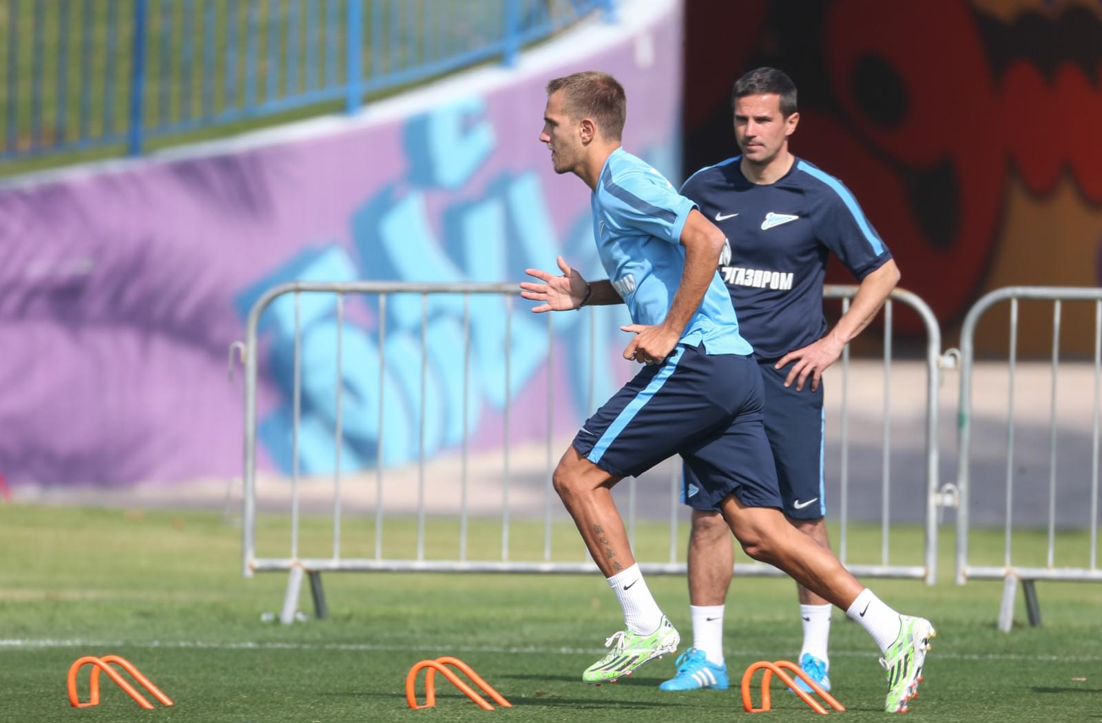 Сборы в Катаре: 16 января, утренняя тренировка